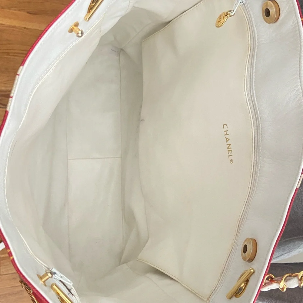 CHANEL Canvas Supermodel print tote - Picture 6 of 10